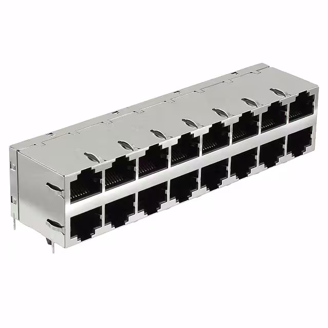 0833-2X8R-33-F Bel Fuse Inc.  Jack di connessione modulari con magneti